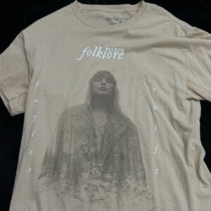 Taylor swift Folklore album shirt “for the hope of it all” from TS website
